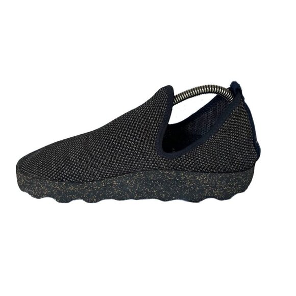 Asportuguese Black Slip ons size 7 - Picture 2 of 7